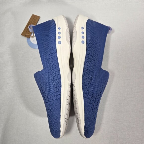 EASY SPIRIT ECO Arch Support Orthotic BLUE Walking Comfort Sneaker Shoe Size 12M - Picture 13 of 17